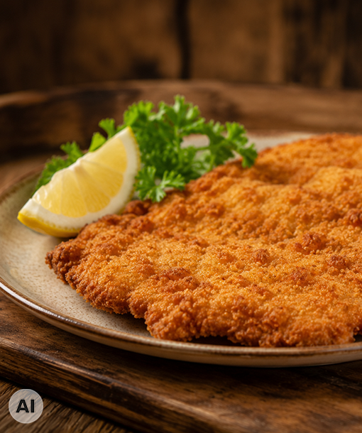 Schnitzel "Wiener Art" - KI-generiert